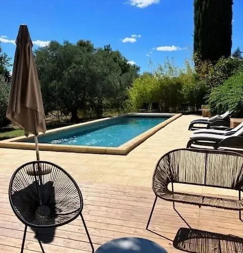 Du Cypres, 12 Pers Et Piscine Aigaliers